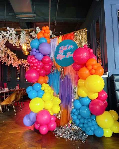 Hello Lovely, Hen Party, The Balloon, Newcastle, Hen, Bright Colors, Tassels, Balloons, Festival