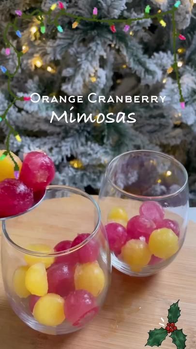 Cabin Food, Cranberry Mimosa, Morning Cocktail, Frozen Juice, Orange Cranberry, Christmas Mimosa, Dinner Inspiration, High Protein Snacks, Fresh Thyme