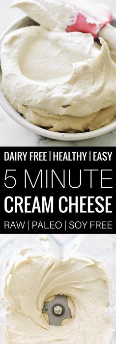 Paleo Cream Cheese, Appetizers Crockpot, Paleo Cheese, Cream Cheese Recipe, Dairy Free Cream Cheese, Crockpot Ideas, Dairy Free Cheese, Paleo Vegan, Easy Paleo