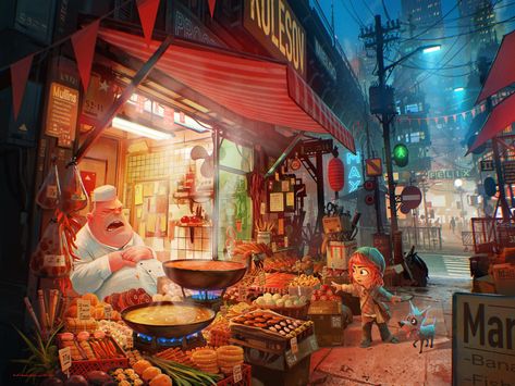 ArtStation - My new Schoolism course is out!!! Painting in Procreate & Animation in Lumafusion, Nikolai Lockertsen Procreate Animation, Color Script, Perspective Art, Visual Development, Illustration Sketches, Environment Concept Art, Environmental Art, Art Sketchbook, Art Classes