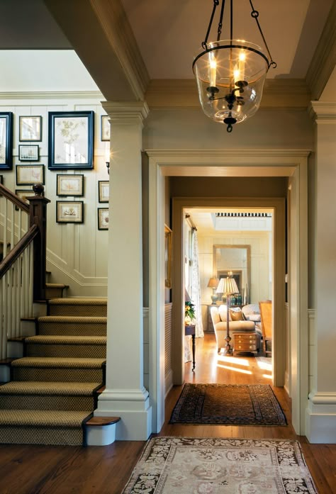 Entryways & Foyers - Traditional - Entry - Charleston - by Mark P. Finlay Architects, AIA | Houzz Front Entryway Ideas Foyers, Front Entryway Ideas, Cozy Entryway, Front Entryway, Entryway Ideas, Dream House Interior, House Goals, Pretty House, Entry Way