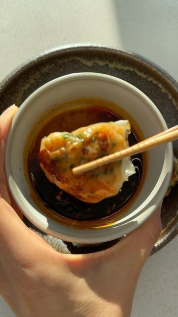 Dumpling Wrapper Recipe, Olive Oil Dipping Sauce, Chive Dumplings, Dumpling Wrapper, Black Vinegar, Chilli Oil, Dumpling Wrappers, Dairy Free Diet, Garlic Clove