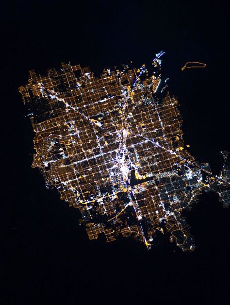 Las Vegas At Night, Vegas At Night, Nevada Travel, Earth Photos, Las Vegas City, Nevada Usa, International Space Station, Vegas Baby, Vegas Strip