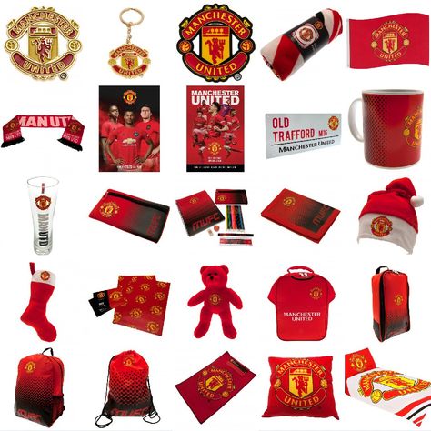 Manchester United Gifts, Greater Manchester, Mini Car, Man Utd, Arsenal Fc, Christmas Gift Idea, Personalized Cups, Old Trafford, Mens Birthday Gifts