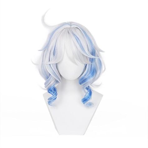 Amazon.com: PWEINCY Wigs for Fontaine Short Furina Focalors Cosplay Wig Roleplay Halloween Party Straight Synthetic Hair : Clothing, Shoes & Jewelry Paper Wig, Furina Cosplay, Wigs Synthetic, Male Cosplay, Girls Series, Cosplay Tips, Male Grooming, Hot Tools, Short Wigs