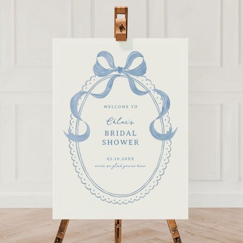 Discover the charm of vintage with our exquisite collection of canvas prints in shades of blue. Elevate your home decor with these unique pieces of art that will add a touch of elegance to any space. #vintagehome #canvasprints #homedecor #blueart #interiordesign #walldecor #vintagedecor #artwork #homedesign #decorinspiration Welcome Shower Sign, Something Blue Bridal, Bridal Shower Sign, Blue Bridal Shower, Bridal Luncheon, Bridal Shower Welcome Sign, Dresses Simple, Bridal Shower Signs, Shower Sign