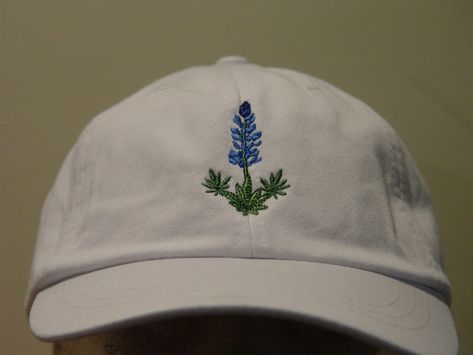 Memorial Beads, Sunflower Hat, Texas Bluebonnets, How To Wash Hats, Garden Gift, Annual Flowers, Embroidery On Clothes, Lone Star State, Flower Hats