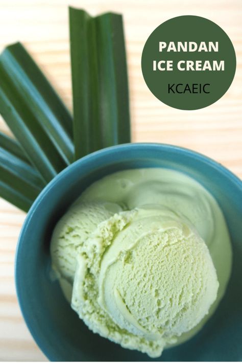 Pandan Ice Cream, Pandan Dessert, Lacto Vegetarian, Easy Ice Cream Recipe Homemade, Sweet Business, Baking Store, Easy Homemade Ice Cream, Honeycomb Cake, Rice Desserts