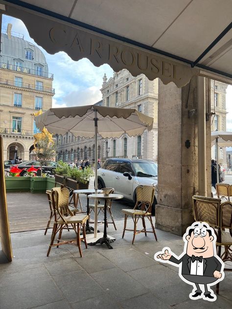 Café Carrousel, Paris, 1 place des pyramides - Restaurant reviews Carette Cafe Paris, Famous Cafes In Paris, Jules Verne Restaurant Paris, Brasserie Lipp Paris, L'avenue Paris Restaurant, Paris Cafe, 1 Place, Restaurant Review, The Map