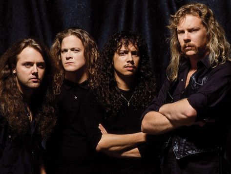 Metallica 1986, Metallica Black Album, Metallica Black, Jason Newsted, Kirk Hammett, Instagram S, Emo Bands, Triple Threat, Force Of Evil