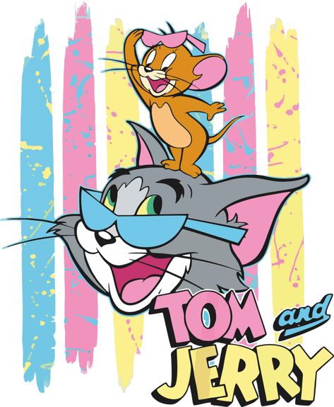 Tom Y Jerry Dibujos, Tom And Jerry Png, Tomy And Jerry, Tom Y, Tom Et Jerry, Tom Y Jerry, Popular Logos, Tshirt Printing, Tshirt Printing Design