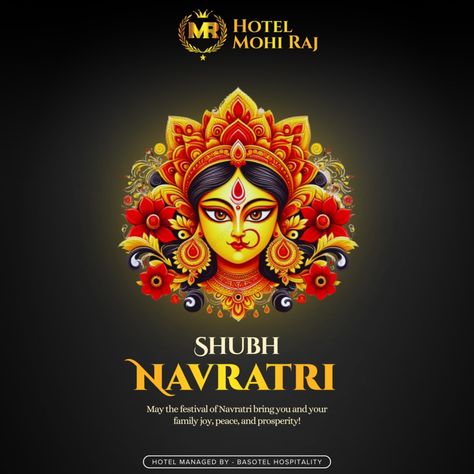 🌸 Happy Shubh Navratri** from **Hotel Mohiraj**, Patna by **Basotel Hospitality**! 🌟 May this festive season bring you joy, prosperity, and the blessings of Maa Durga. Celebrate with love, light, and divine energy. 🙏✨ Wishing you nine nights of devotion, happiness, and new beginnings! 🌼 #ShubhNavratri #HotelMohiraj #BasotelHospitality #RajendraNagarPatna #NavratriVibes #FestiveSeason #BlessingsOfMaaDurga #PatnaCelebrations #DurgaPuja #HotelMohiRaj #Basotel Divine Energy, Maa Durga, Love Light, Durga Puja, Durga Maa, Festive Season, New Beginnings, Festival Season, Energy