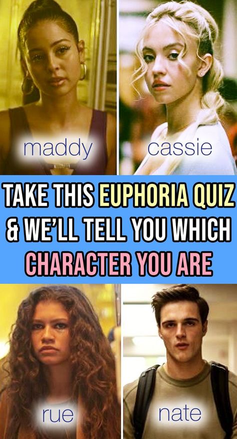 Euphoria Fashion, Personality Psychology, Personality Test, Personality Quiz, Netflix Series, The High, Have You Ever, Tv Series, Did You Know