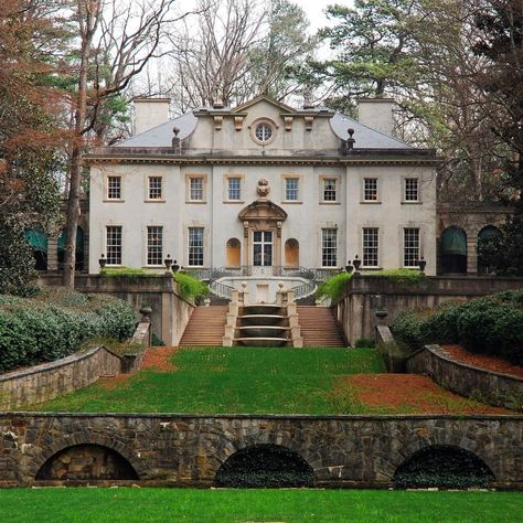 Swan House Atlanta, Swan House, Biltmore Estate, California Coast, Historic Home, Historical Architecture, History Design, Historic Homes, Travel Bucket List