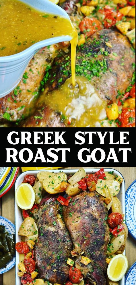 Kleftiko - Roasted Goat - Peter's Food Adventures Goat Recipes, Dinner Favorites, Slow Cooked Meat, Mood Food, Fitness Community, Chopping Block, Tasty Healthy, Food Group, Food Heaven