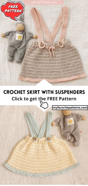 Crochet Baby Skirt, Cottagecore Crafts, Skirt With Suspenders, Crochet Cottagecore, Cottagecore Crochet, Crochet Plant Hanger, Granny Square Cardigan, Cushion Cover Pattern, Crochet Project Ideas