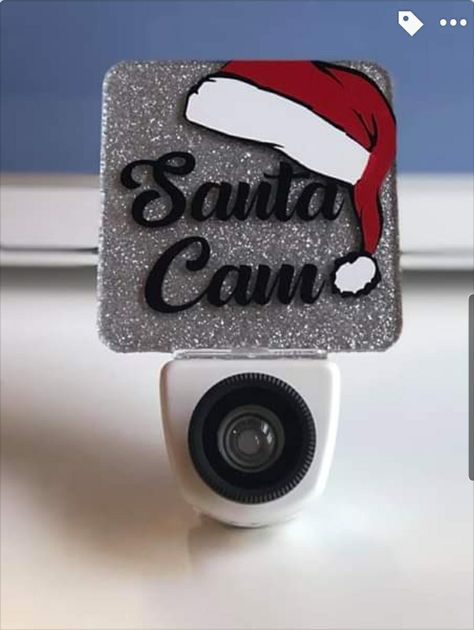 Dollar Tree Santa Cam, Santa Cam Diy, Dollar Tree Night Light Ideas, Diy Santa Cam, Santa Cam Night Light, Diy Dollar Tree Christmas Crafts, Diy Christmas Shadow Box, Rockefeller Christmas Tree, Christmas Tree Lighting Ceremony