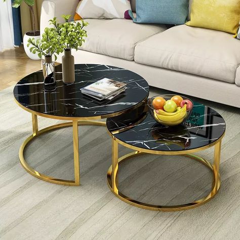 Marble Living Room Table, Marble Coffee Table Living Room, Centre Table Design, Centre Table Living Room, Round Coffee Table Living Room, Trendy Coffee Table, Round Center Table, Dining Table Design Modern, Center Table Living Room