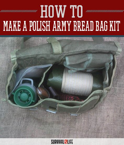 Homestead Essentials, Polish Bread, Survival Prep, Shtf Survival, Survival Hacks, 72 Hour Kits, Outdoor Survival Gear, Survival Items, Bread Bag