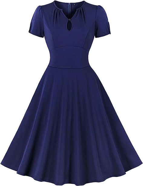 Dresses 1950s, Vintage Formal Dresses, Work Dresses For Women, Button Down Shirt Dress, 1970s Dresses, 1920s Dress, Work Dress, Dress Hats, Glamorous Evening Gowns