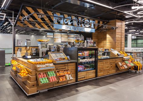 Airport Ideas, Food Court Design, Super Mercado, Coffee Kiosk, Restaurant Bars, Street Food Design, Airport Food, Food Kiosk, Street Food Market