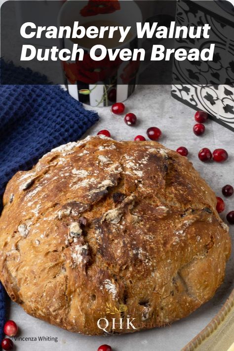 Crusty Cranberry Nut No-knead Bread, No Knead Cranberry Walnut Bread, Walnut Cranberry Sourdough Bread, Costco Cranberry Walnut Bread Recipe, Grapenut Bread, Cranberry Yeast Bread, Cranberry Nut Bread, Walnut Bread Recipe, Cranberry Walnut Bread