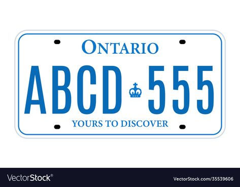 Student Driver, Car License, Car License Plate, Template Download, Ontario Canada, Transparent Png, Vector Design, License Plate, Design Template