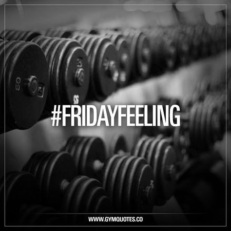 #fridayfeeling 😍 Friday.. Some people can’t wait to get off work and go get those drinks.. I can’t wait to get in the gym and lift those… Friday Workout Quotes, Friday Fitness Quotes, Gym Humour, Fit Bit, Fitness Humor, Competition Prep, Gym Quotes, Friday Quotes Funny, Workout Quotes