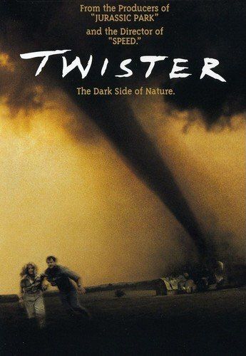 ‘Twister’ movie poster (1996) Twister 1996, Vintage Films, Cary Elwes, Disaster Movie, Night Movie, Helen Hunt, Filmy Vintage, I Love Cinema, Stormy Night