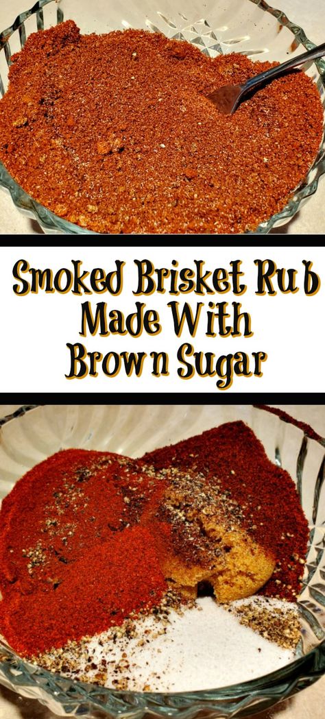 Smoked Brisket Rub, Brisket Rub Recipe, Smoked Beef Brisket Recipes, Brisket Seasoning, Brisket Recipes Smoked, Brisket Rub, Homemade Dry Mixes, Beef Brisket Recipes, Dry Rub Recipes