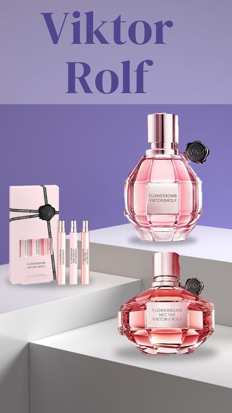 Discover the Flowerbomb collection : a floral explosion with the power to transform the negative into the positive. Flowerbomb Ruby Orchid, Flower Bomb, Viktor & Rolf, Women Perfume, Travel Size, Travel Size Products, Orchids, Gift Set, Fashion Beauty