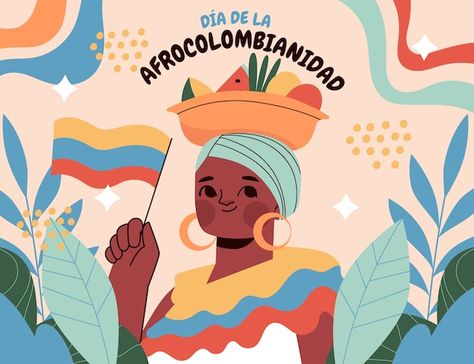 Ilustración de afrocolombianidad dibujad... | Free Vector #Freepik #freevector #afrocolombiano #colombiano #colombia #ilustraciones Hispanic Heritage, My Pokemon, Vector Hand, Facts About, Classroom Decor, Graphic Resources, Fun Facts, Hand Drawn, Vector Free