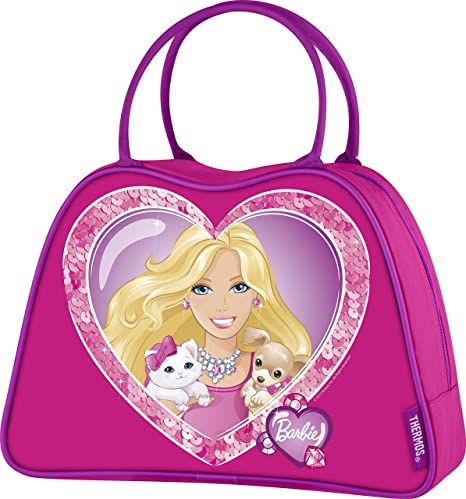 Thermos Novelty Purse Kit, Barbie (K44201006) Barbie Purse, Barbie Bag, Pink Lunch Bag, Novelty Purses, School Lunch Box, Lunch Box Bag, Kids Gear, Insulated Lunch Box, Lunch Tote