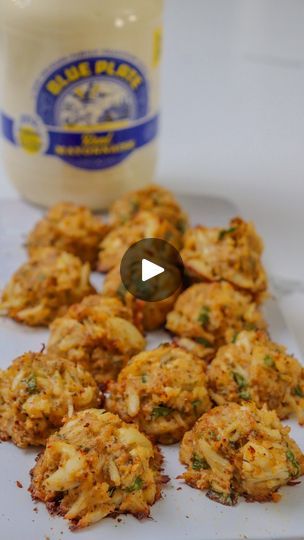 253K views · 31K reactions | The perfect Crab Ball appetizer for game day or Mardi Gras starts with @blueplatemayo!

 #mealsbyaldenb #blueplate #crabball #recipe | Alden Boudy | flychefaldenb · Original audio Maryland Crab Balls, Dungeon Crab Recipe, Crab Dungeness Recipe, Whole Crab Recipes Dungeness, Dungeonous Crab Recipe, Crab Balls Recipe, Crab Cake Bites, Super Bowl Treats, Crab Cake Recipes