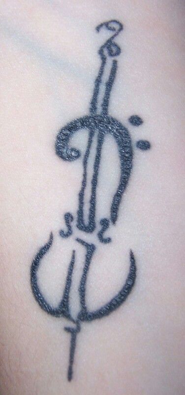 Cello Tattoo, Dream Tattoos, Skin Art, Mini Tattoos, Doodle Drawings, Future Tattoos, Graphic Design Logo, Tattoos And Piercings, Infinity Tattoo