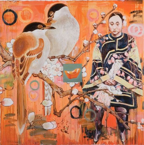 Hung Liu, Changchun, San Francisco Museums, China Style, Whitney Museum, National Portrait Gallery, National Gallery Of Art, Portrait Gallery, Chinese Painting