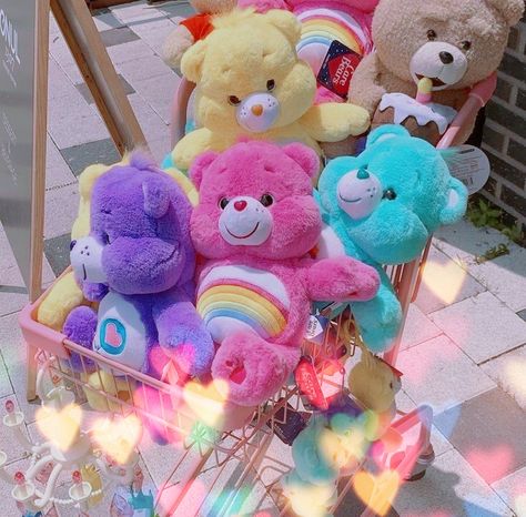 Care bear Lina Core, Care Bears Vintage, Soft Kidcore, Care Bears Plush, Airbrush App, Aesthetic Ideas, Photo Edited, Geek Culture, Care Bears