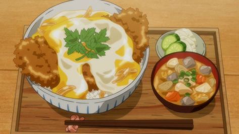 Delicious japanese anime food - dinner - lunch - breakfast - vegetables - meat -seafood - soup - aesthetic anime food Japanese Food Illustration, Anime Bento, Lunch Set, Food Artwork, Food Illustration Art, Food Wars, Cute Food Art, Anime Food, Think Food