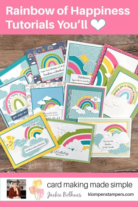 Make A Book, Rainbow Paper, Rainbow Card, Classic Card, Card A, Stamping Up Cards, Card Making Techniques, Fun Fold Cards, Special Cards