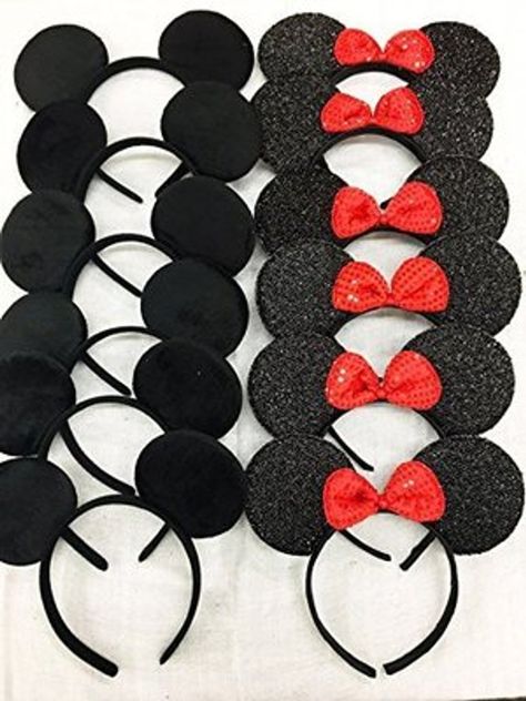 Mickey Mouse Party Favors, 4de Verjaardag, Fiesta Mickey Mouse, Mickey Birthday Party, Tema Disney, Disney Mickey Ears, Mickey Mouse Clubhouse Birthday, Mickey Mouse Parties, Mickey Mouse Birthday Party