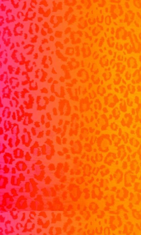 Cheetah Print Background, Wallpaper Pink And Orange, Leopard Print Background, Love Pink Wallpaper, Sparkle Wallpaper, Animal Print Wallpaper, Happy Pictures, New Ios, Orange Wallpaper