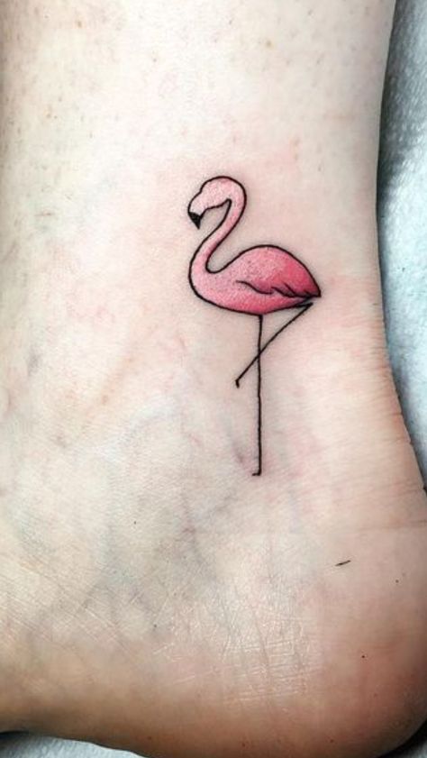 Micro Flamingo Tattoo, Lawn Flamingo Tattoo, Flamingo Beach Tattoo, Cute Flamingo Tattoo, Palm Tree Flamingo Tattoo, Mini Flamingo Tattoo, Flamingo Tattoo Simple, American Traditional Flamingo Tattoo, Flamingo Tattoos For Women Meaning