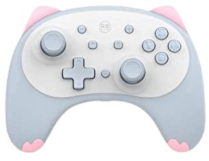 Nintendo Switch Cute, Cute Switch, Switch Controllers, Nintendo Lite, Gamer Accessories, Cartoon Kitten, Nintendo Controller, Kawaii Games, Nintendo Switch Lite