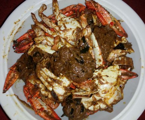 How to Cook Spicy Crab Gravy in Chettinad Style Crab Gravy, Crab Recipe, Spicy Gravy, Spicy Crab, Shell Fish, Brown Gravy, Crab Recipes, South Asia, How To Cook