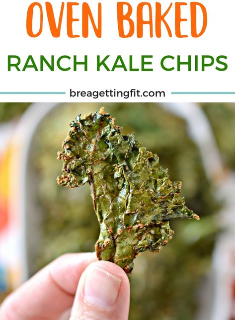 Kale Chips Recipe Baked, Kale Chip, Kale Chips Recipe, Fried Kale, Kale Chips Baked, Baked Kale, Kale Chip Recipes, Ranch Seasoning Mix, Getting Fit