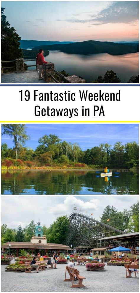 Looking for a great weekend getaway in Pennsylvania. Check out the more than a dozen great spots we recommend throughout the state. Ohiopyle State Park, Weekend Getaways For Couples, Pennsylvania Travel, Best Weekend Getaways, Couple Getaway, Bucket Lists, On The Road Again, Summer Bucket Lists, Summer Bucket