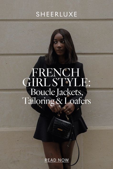 How To Dress Like A Cool French Girl How To Dress Cool, Preppy Trends, Resin Hair Clips, Classic French Style, French Girl Style, Boucle Jacket, French Girls, Blogger Fashion, Belted Trench Coat