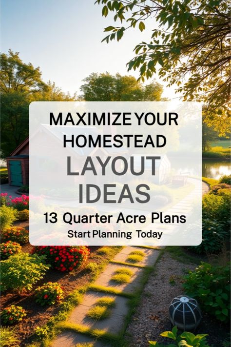 Quarter Acre Homestead Layout Quarter Acre Homestead Layout, Acre Homestead Layout, Homestead Garden Layout, Homestead Layout, Herb Spiral, Acre Homestead, Farming System, Sustainable Landscaping, Homestead Gardens