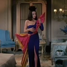 Java's Journey: Edith Head's Fashions Tell a Story in What a Way to Go! (1964) What A Way To Go Costumes, What A Way To Go 1964, Edith Head Gowns, Edith Head Designs, Burlesque Inspiration, Movie Clothes, Camp Christmas, What A Way To Go, Edith Head Fashion