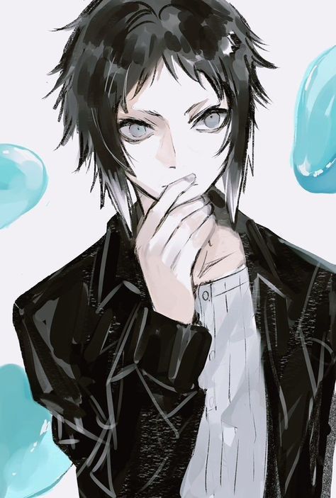 Akutagawa Ryunosuke Fanart, Ryuunosuke Akutagawa, Akutagawa Ryuunosuke, Akutagawa Ryunosuke, Blue Icon, Way To Heaven, Bungou Stray Dogs Characters, Anime Heaven, Bongou Stray Dogs